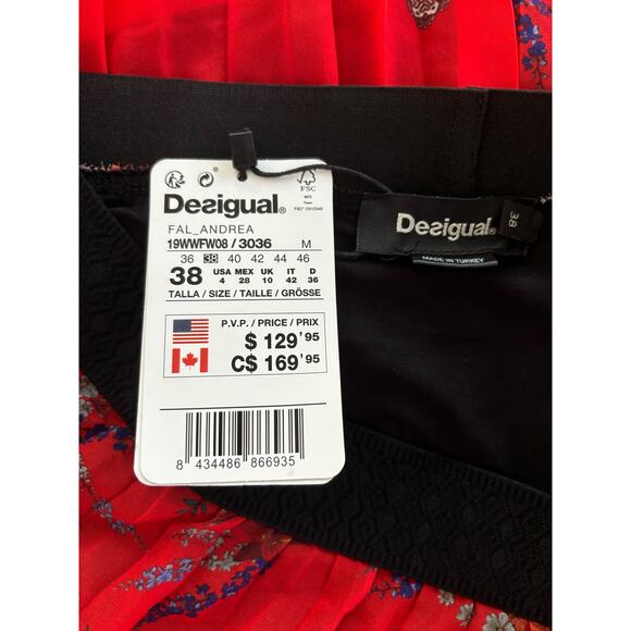 Desigual Andrea Skirt Size 4 NWT - Picture 13 of 14